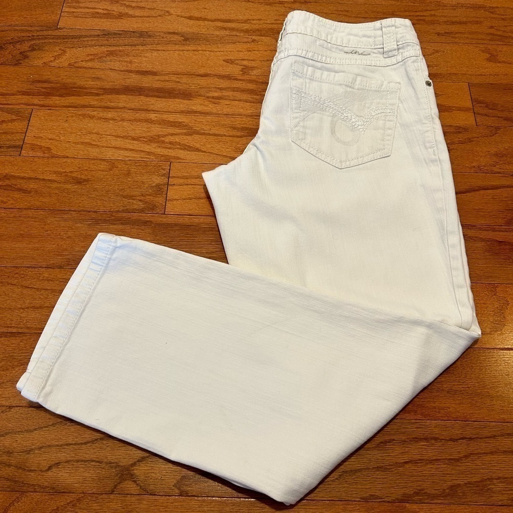INC International Concept white jeans